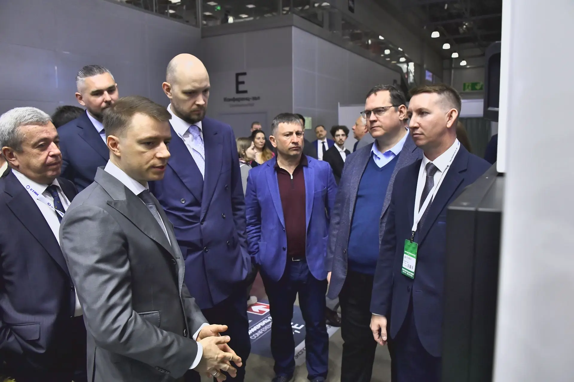 Делегация на стенде МП-Моспром